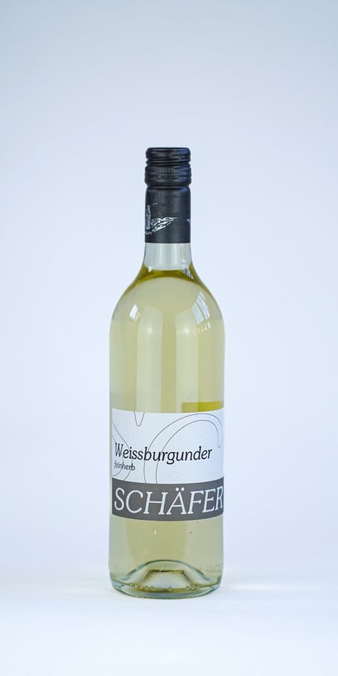 <br>Artikel-Nr.: 11 <br>2025er Weissburgunder QbA feinherb 0,75 Ltr.<br>